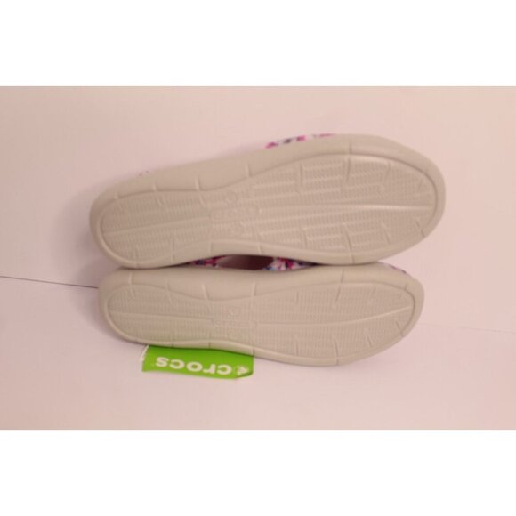 Crocs Shoes Swiftwater Wave Women's 9 Graphic Candy Pink Mary Jane Style NWT - Picture 6 of 9